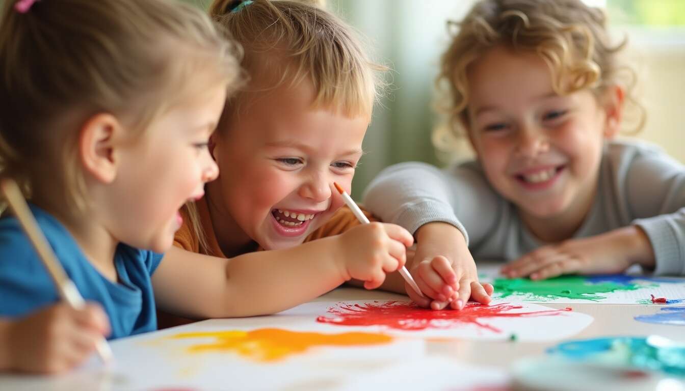 La peinture au doigt pour bébés et enfants : une activité ludique et créative La peinture au doigt pour bébés et enfants : une activité ludique et créative