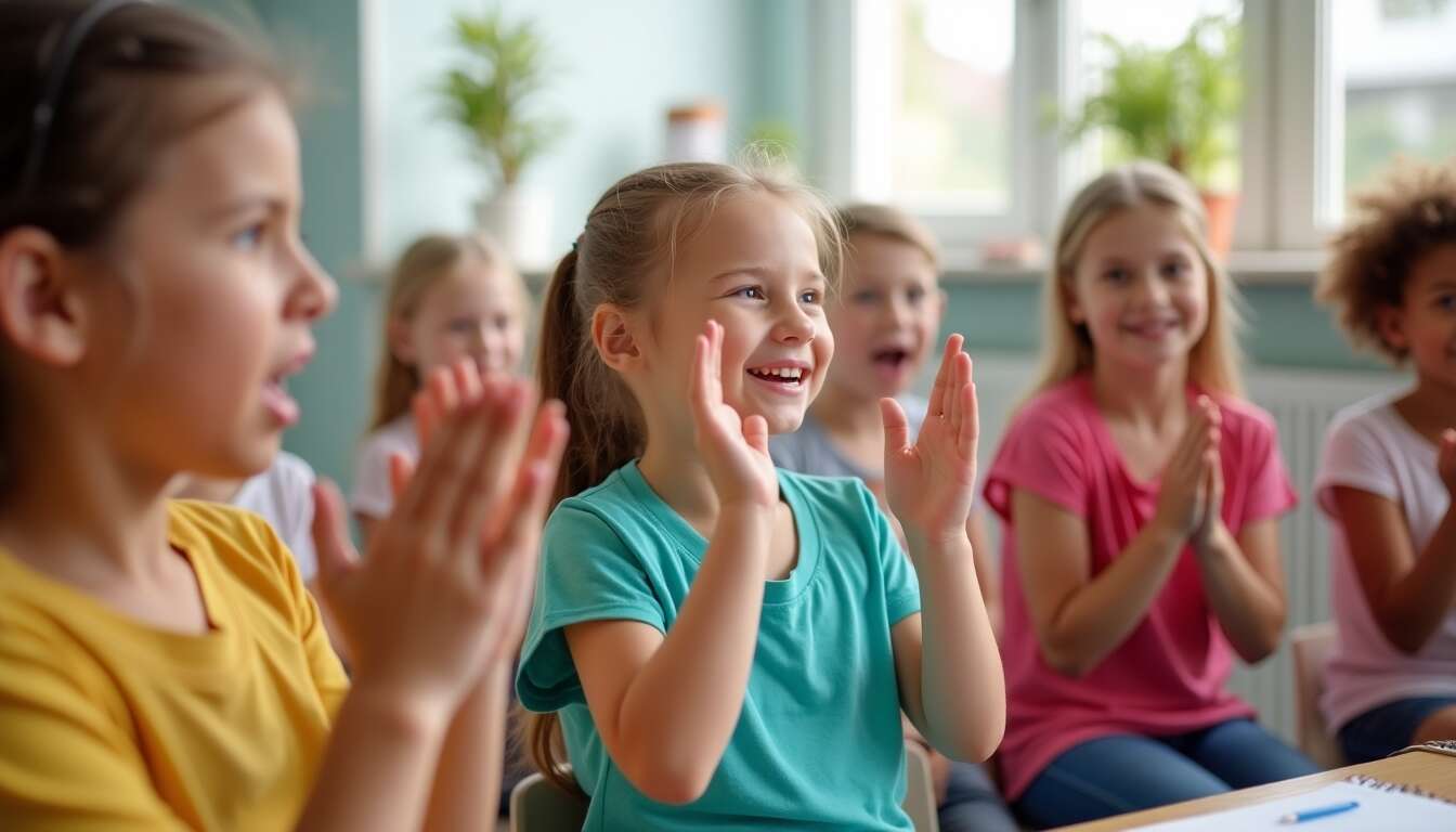 Des récits illustrés pour aborder le langage des signes des émotions