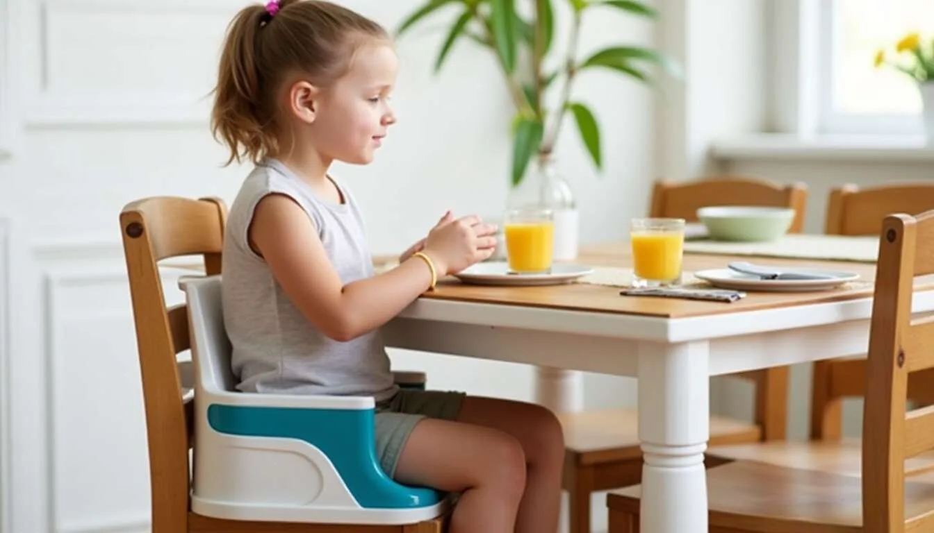 Comprendre l'utilité d'un rehausseur de chaise pour enfant