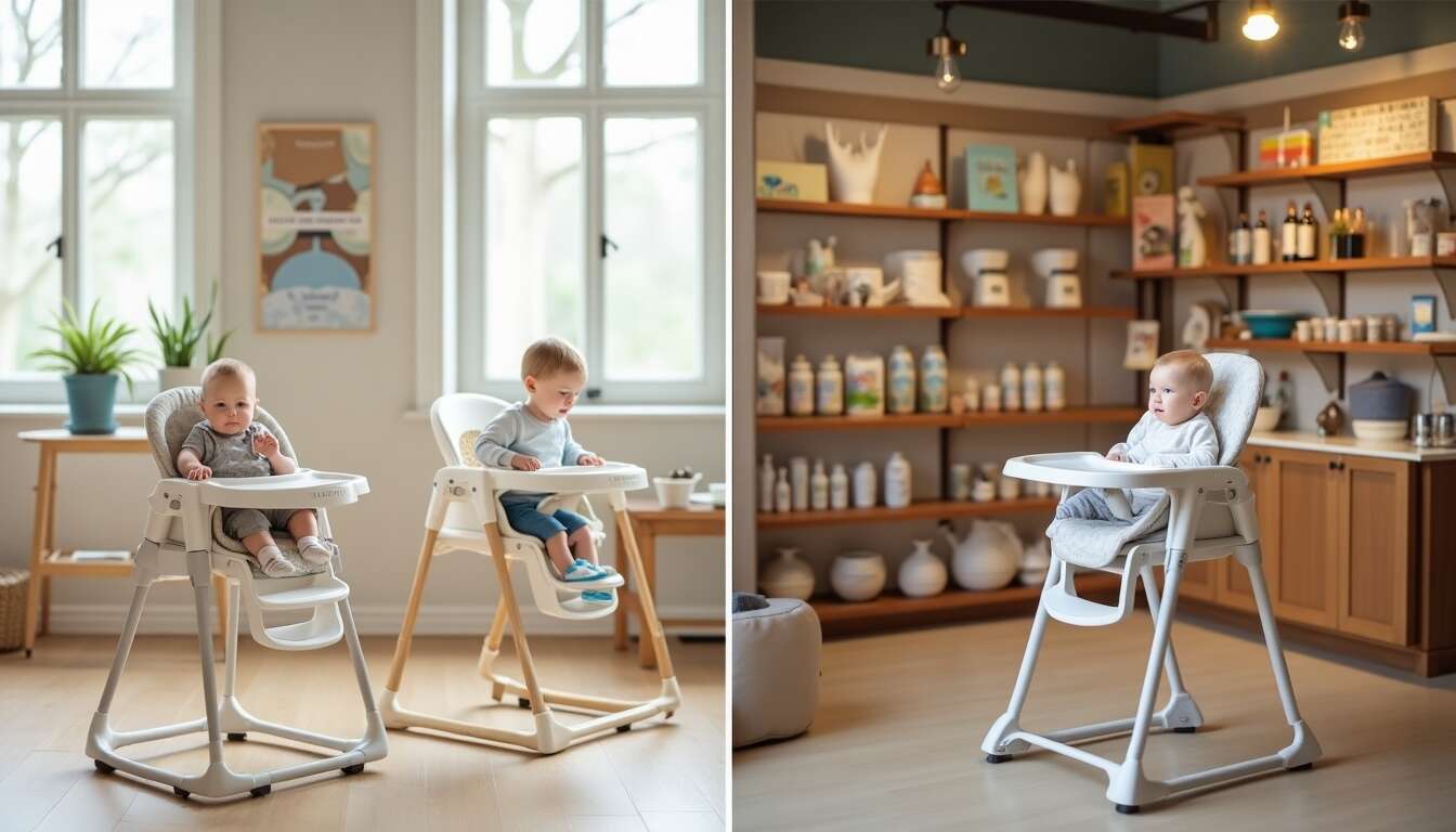 Où acheter sa chaise haute : internet ou commerce spécialisé ? Où acheter sa chaise haute : internet ou commerce spécialisé ?