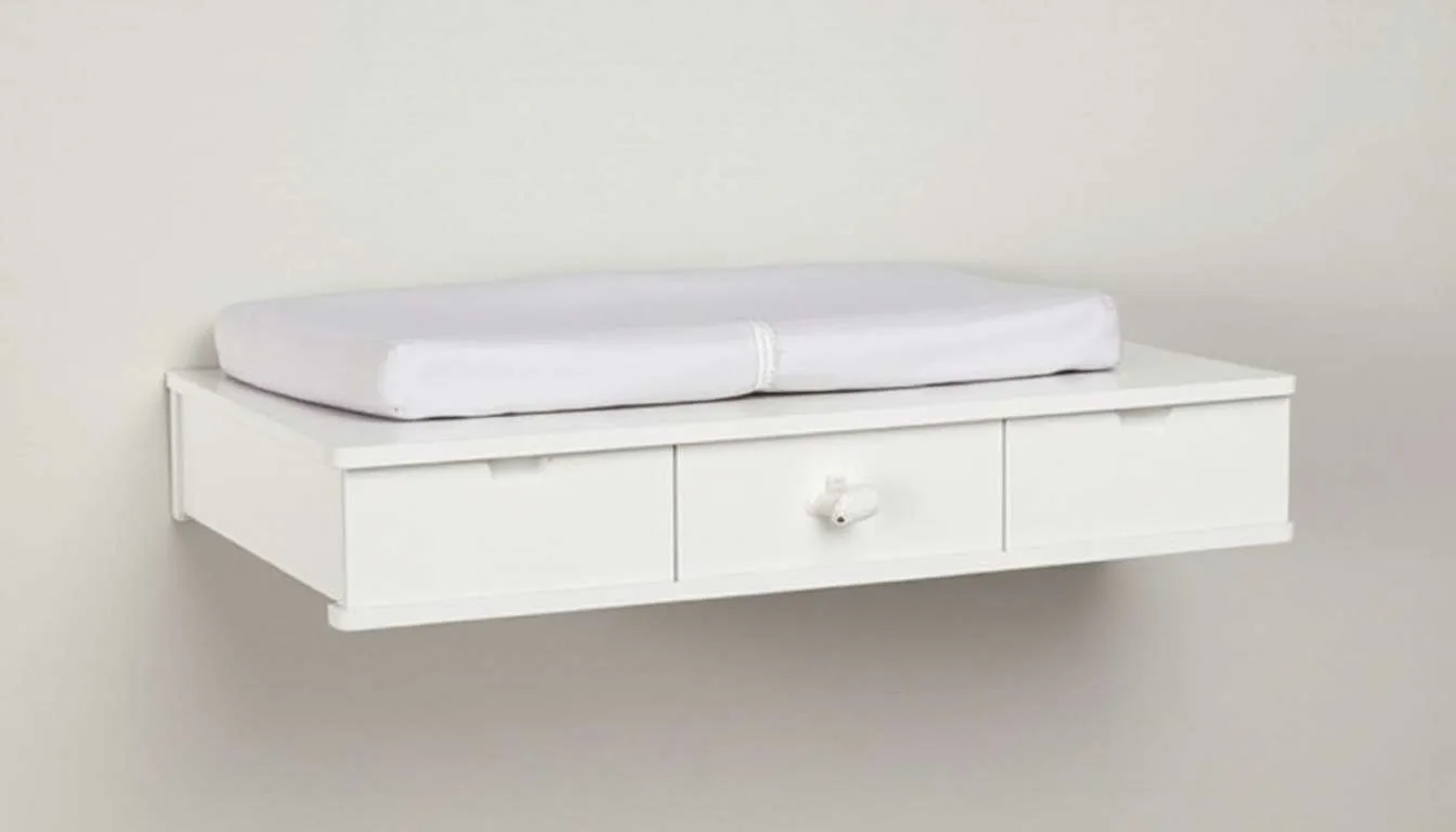 Top 6 des meilleures tables à langer murales