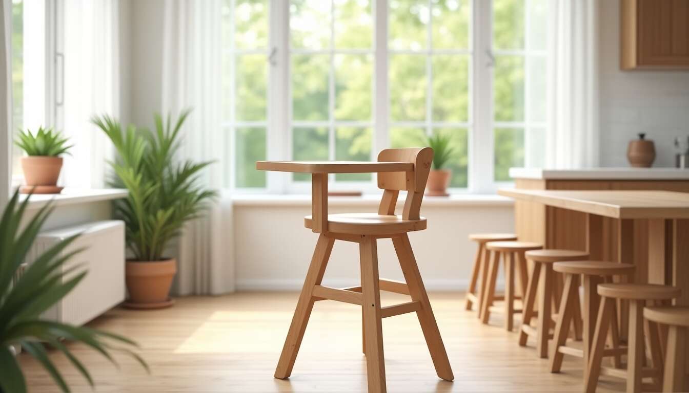 Les essentiels à connaître sur les chaises hautes en bois