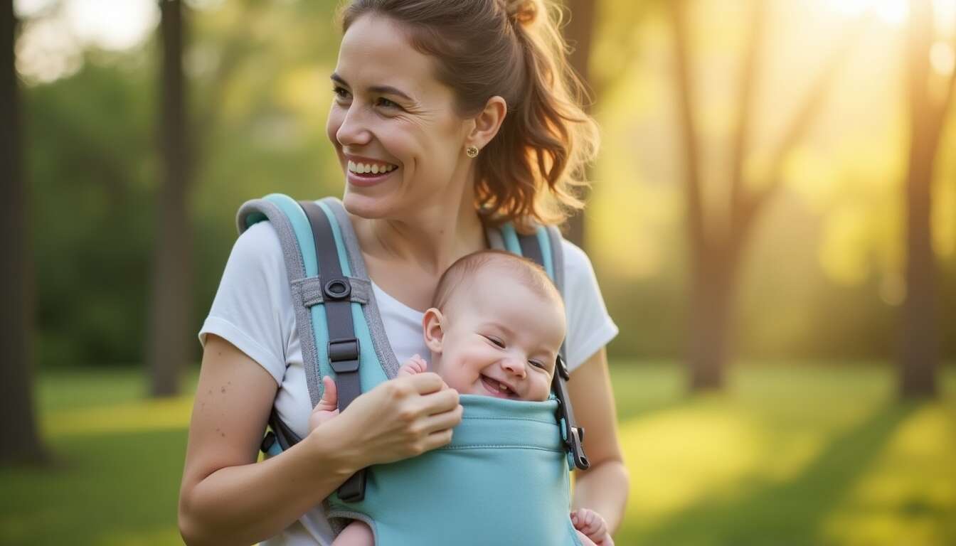 Les meilleurs porte-bébés physiologiques pour nouveau-nés