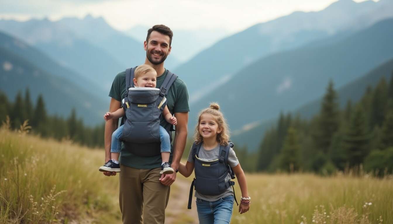 Porte-bébés de randonnée : confort et sécurité pour l'aventure en famille