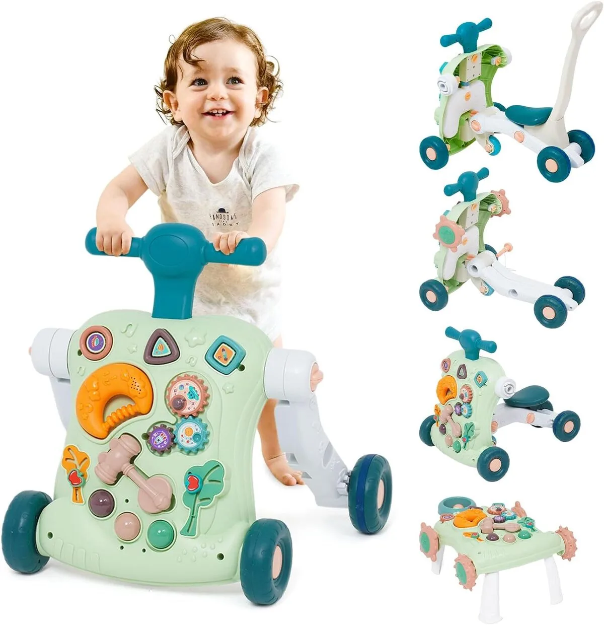 Essai Trotteur 6 en 1 : éveil et Amusement Musical pour Bébé