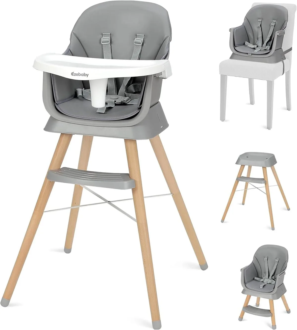 Ezebaby : la chaise 6 en 1 multifonction dès 6 mois