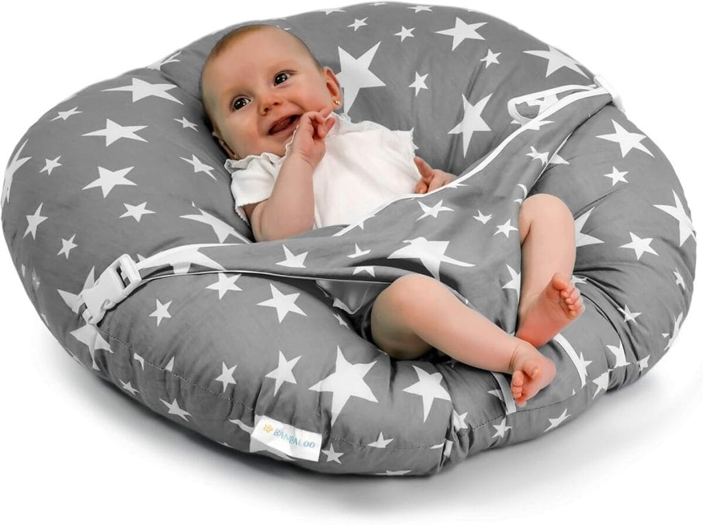 Nid Bébé Nouveau-né Douillet 100x70 Cm - Housse Coton Lavable - Idéal Pour Berceau Portatif Et Sécurisant