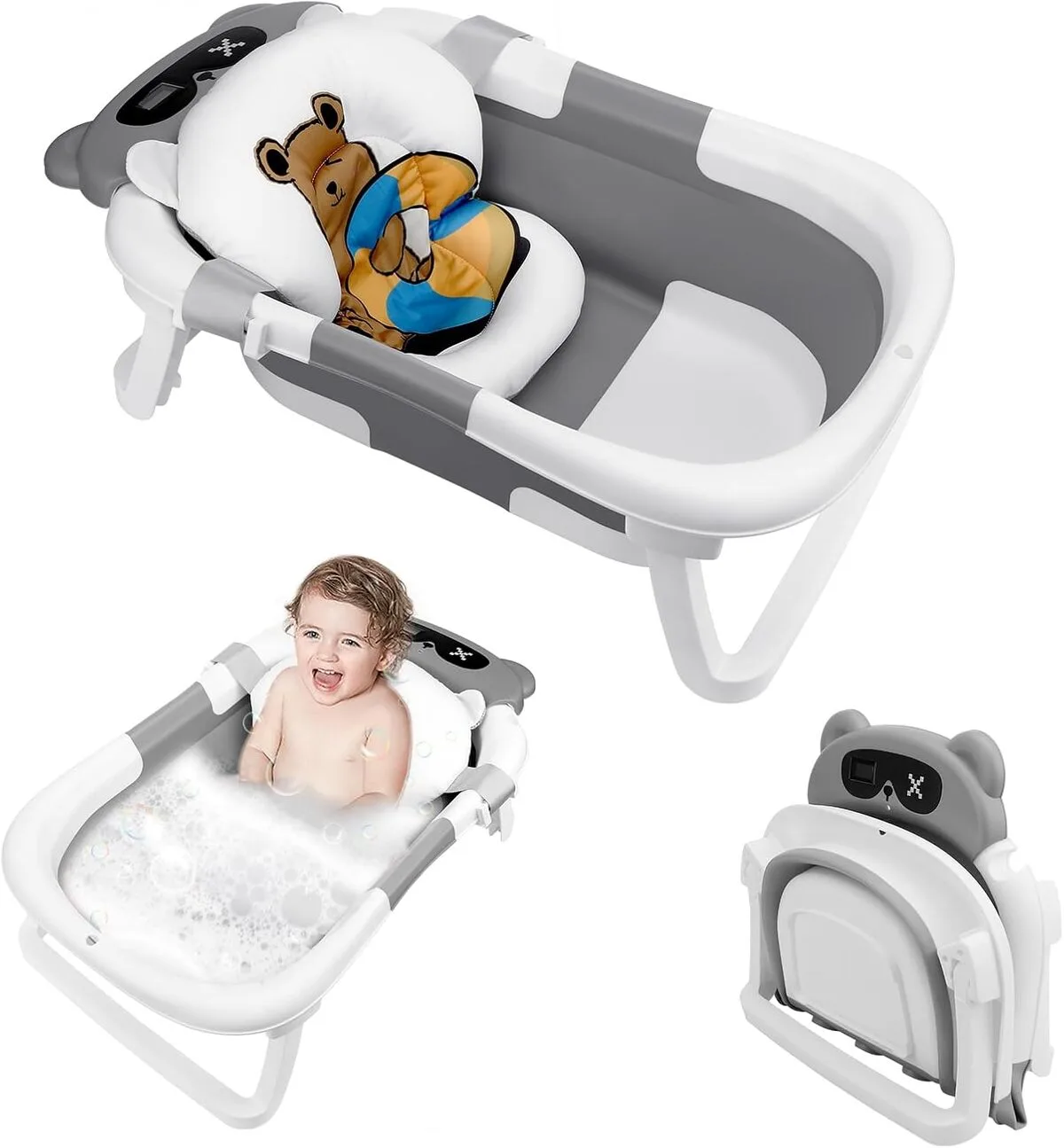 Test Kasanni : la baignoire bébé pliable qui simplifie le bain !