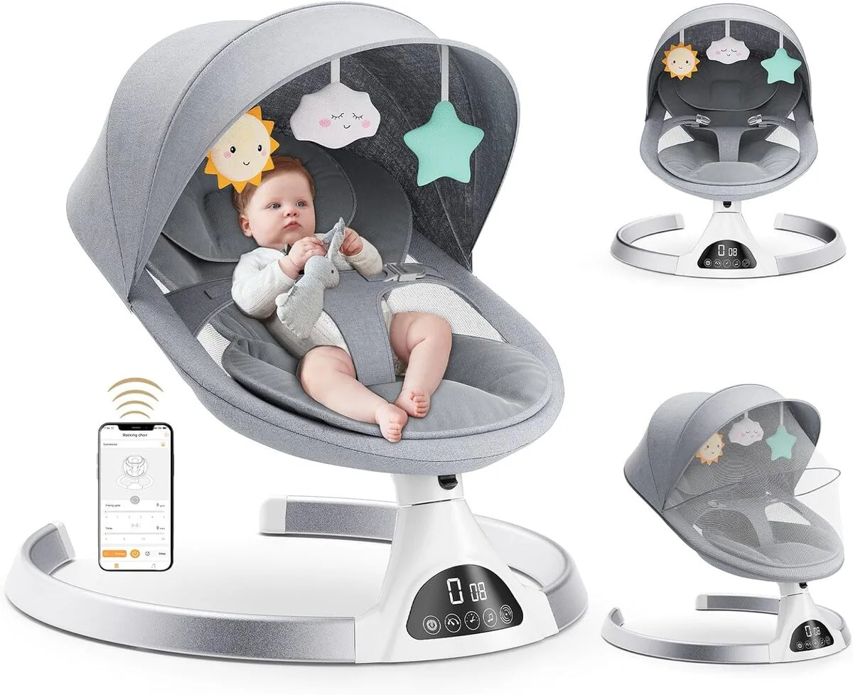 Test Transat Bébé Kotsy : contrôle APP, 5 Vitesses et 12 Mélodies