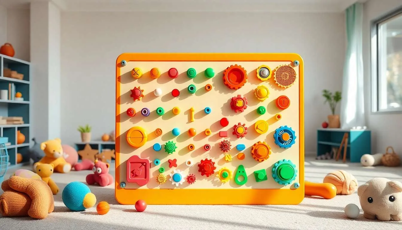 Tableau d'éveil : stimulez la créativité de votre enfant !
