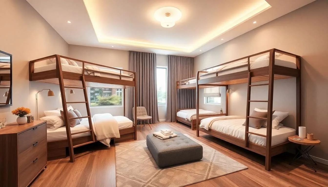 Lits superposés : optimiser l'espace avec style