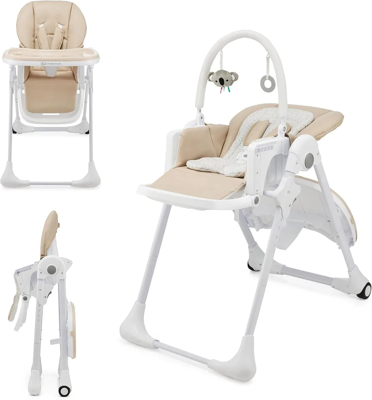 Test de la chaise haute 2 en 1 Kinderkraft TUMMIE