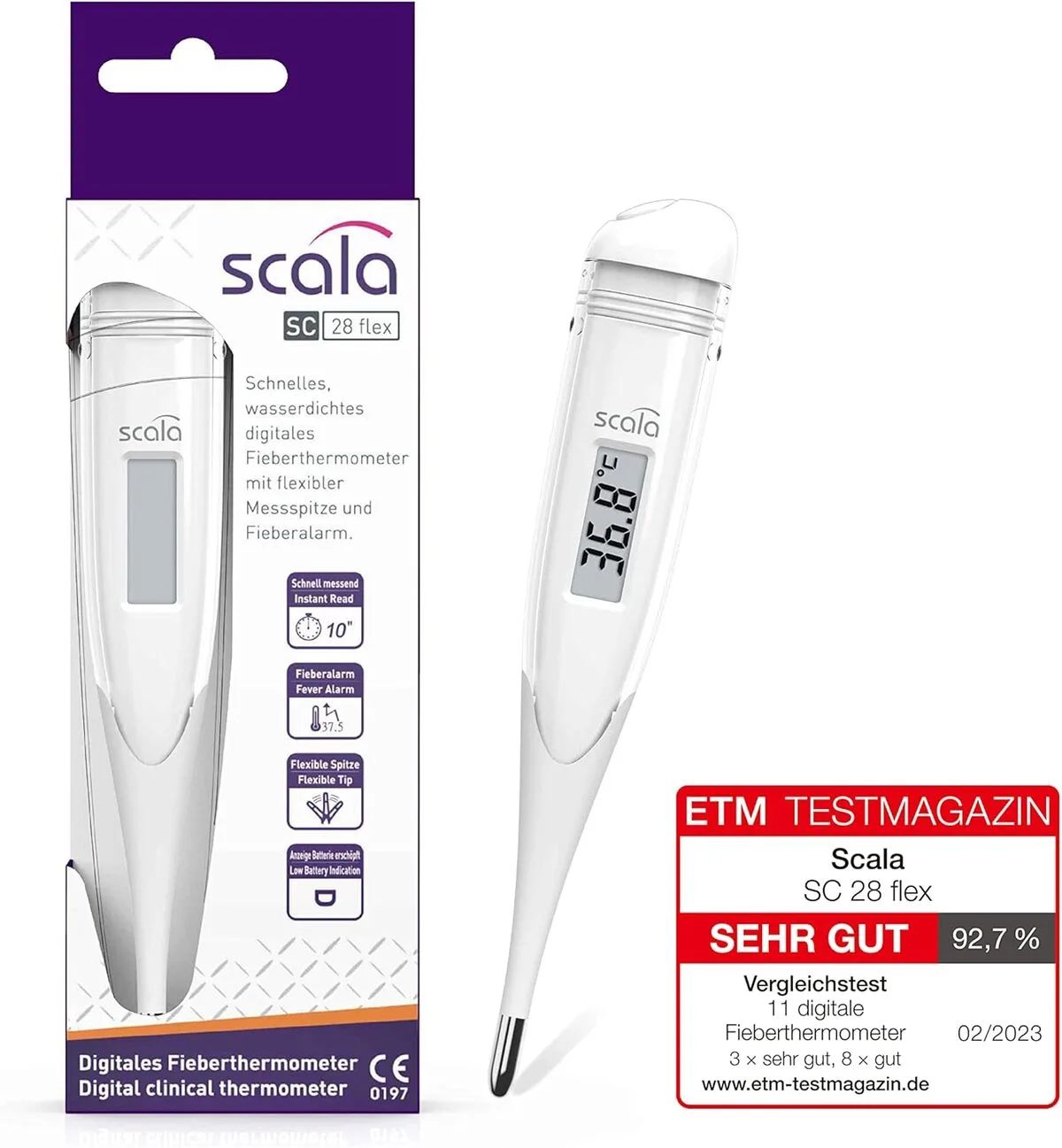 Test du Scala SC 28 : thermomètre digital performant