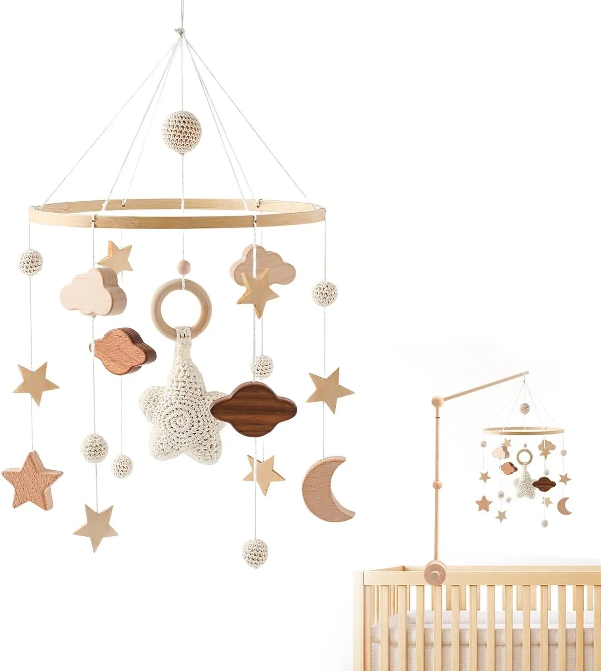 Test : mobile bébé bois Bunny, découverte enchantée