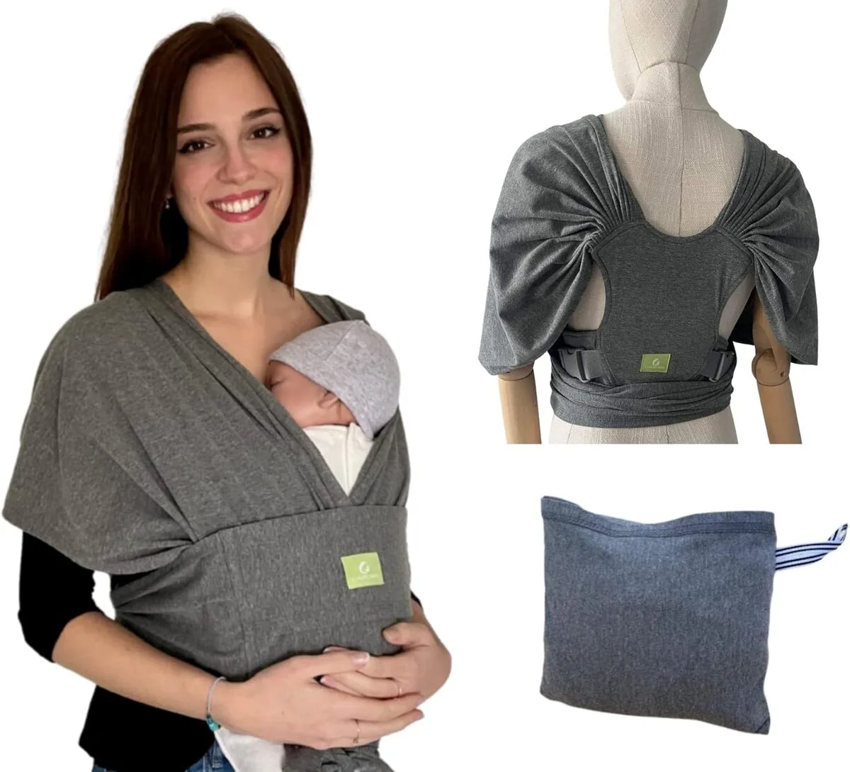 Test de l'écharpe sans nœud Coracorps : bébé en toute simplicité