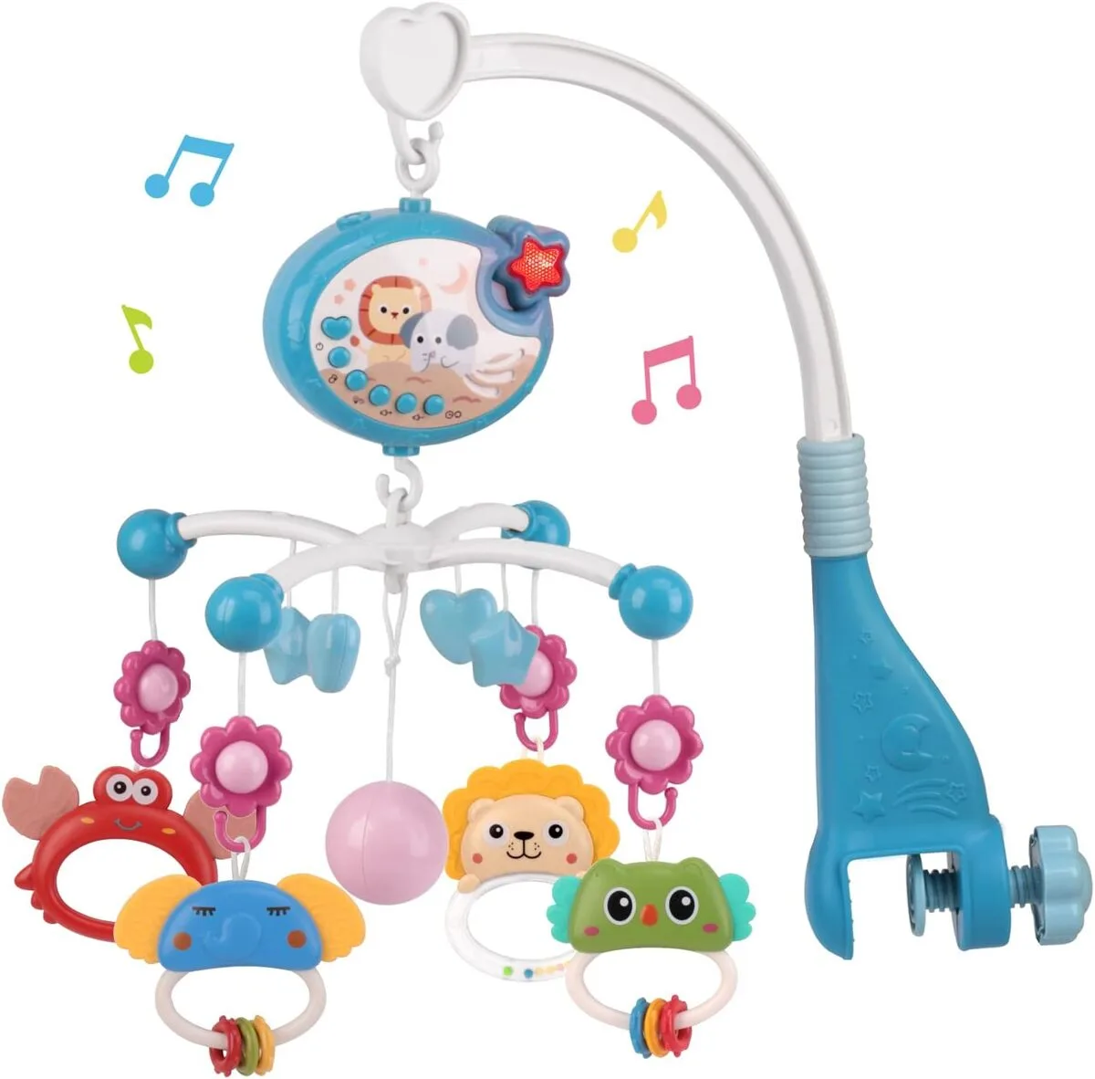 Test du mobile musical AmyBenton : lumières et musique pour bébé