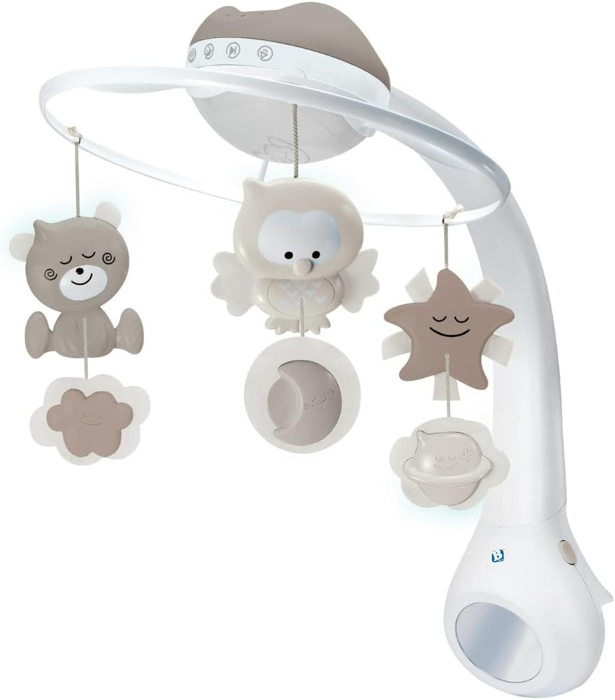Test du mobile musical Infantino 3 en 1 : veilleuse et projecteur innovants