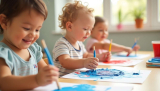 Top peinture au doigt pour bébé et enfant