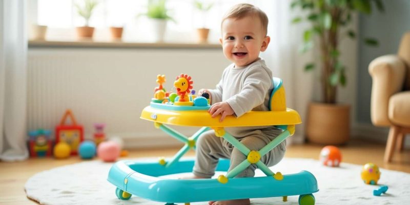 Comment choisir le meilleur chariot de marche pour enfant ?