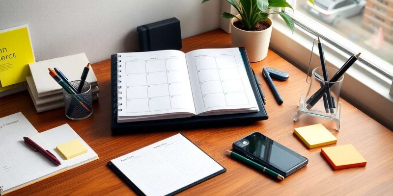 Organisez Votre Semaine avec un Semainier Efficace