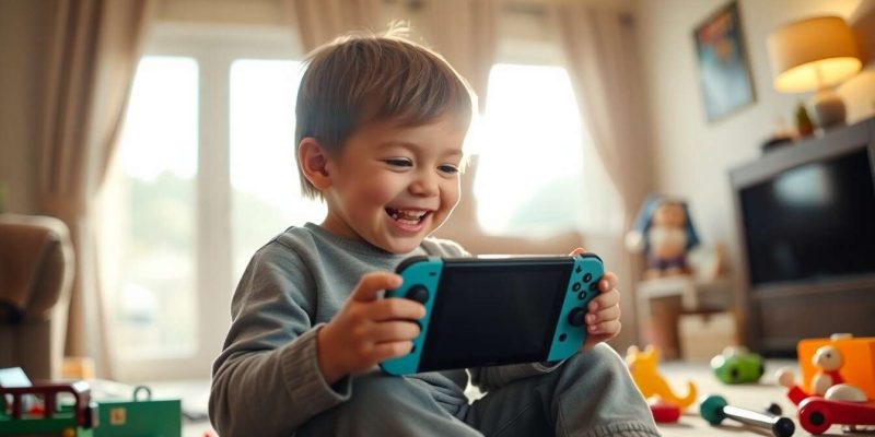 À partir de quel âge offrir une Nintendo Switch ?