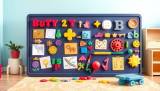 Activités éducatives avec un busy board : stimulez l&rsquo;éveil de votre enfant