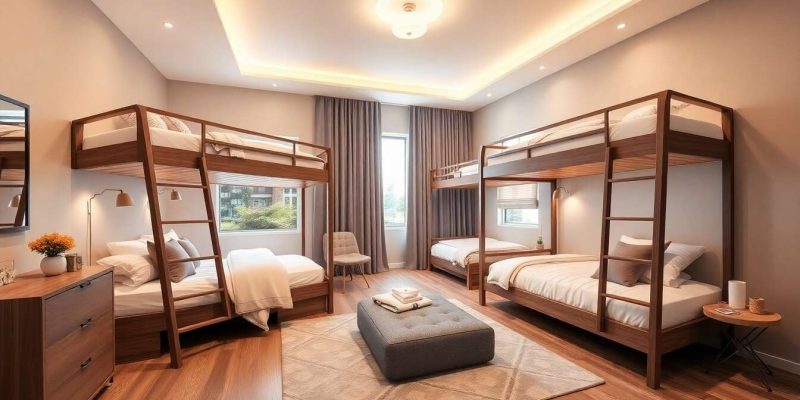 Lits superposés : optimiser l&rsquo;espace avec style