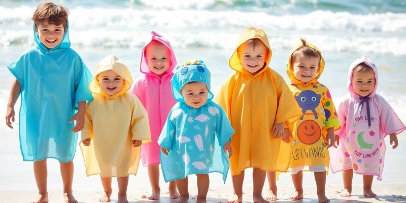 Top 10 des ponchos de bain pour bébé et enfant
