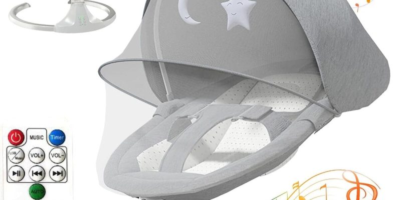 Balancelle bébé électrique: confort et divertissement dès la naissance