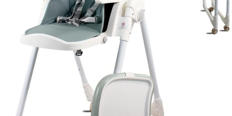 Chaise haute Mobiclinic® Kids : évolutive et ultra-pliable