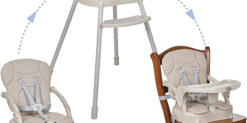Chaise haute Spoon de MS : convertibilité et confort 3 en 1