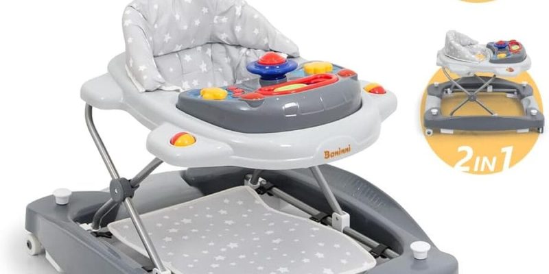 Essai Trotteur & Balançoire Baninni Classic 2-en-1 : ludique et Pliable