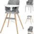 Test Kinderkraft ENOCK : chaise Haute Bébé Évolutive 3 en 1