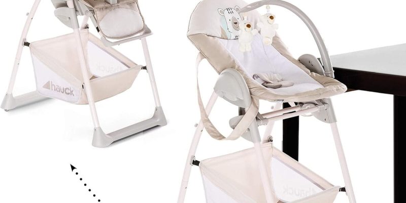 Hauck Sit N Relax : chaise Haute et Transat Bébé Tout-en-un – Notre Avis