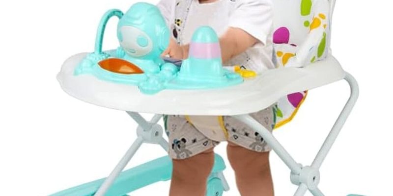 OHMG 5 en 1 : le Trotteur Bébé Évolutif avec Jeux et Mélodies