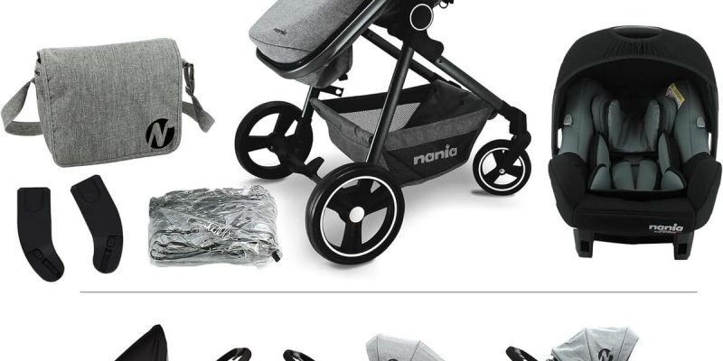 Poussette Nania Giulia 3 en 1 et Siège auto Beone EVO : le duo pratique dès la naissance