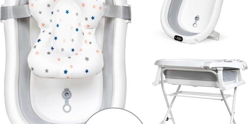 Test : baignoire bébé Moovkee, confort et sécurité garantis