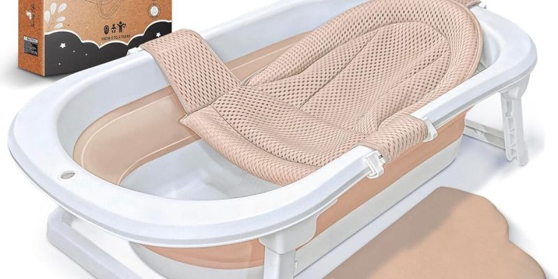 Test : baignoire pliable bébé FawnsLife, pratiques et confortables