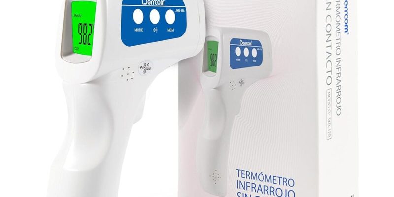 Test Berrcom : le thermomètre frontal infrarouge pour toute la famille