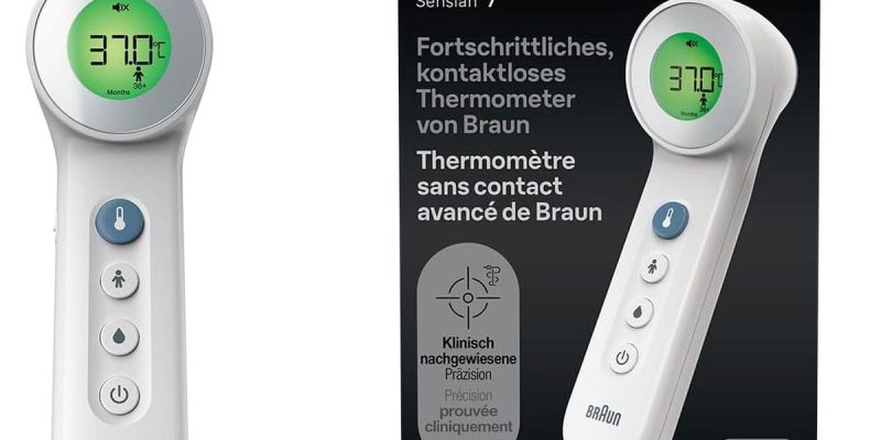 Test Braun Sensian 7 : thermomètre frontal efficace et précis