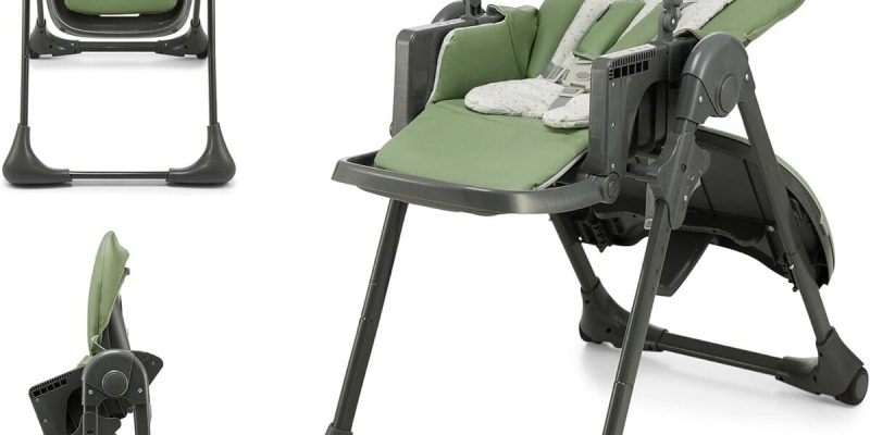 Test Chaise Haute Kinderkraft TUMMIE: confort et Praticité 2 en 1