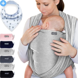 Test de l&rsquo;écharpe de portage Makimaja – confort et style pour bébé