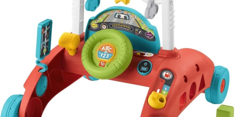 Test du trotteur Fisher-Price : divertissement et éducation dès 6 mois