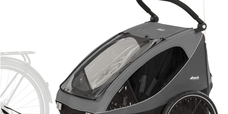 Test Hauck Dryk Duo : la remorque vélo 2 enfants polyvalente