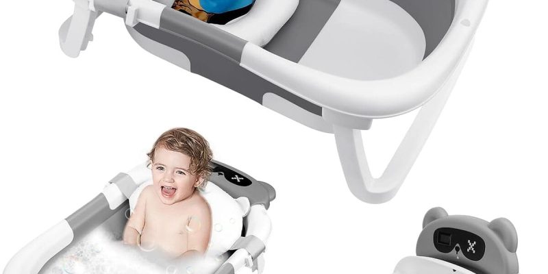 Test Kasanni : la baignoire bébé pliable qui simplifie le bain !