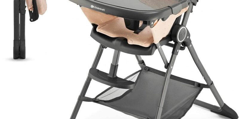 Test Kinderkraft FOLDEE : chaise Haute Bébé Confort et Pliabilité