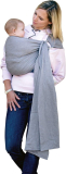 Test : l&rsquo;écharpe Amazonas Ring Sling Grey 180 cm