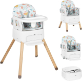 Test Leogreen : chaise Haute Bébé 4 en 1, confort et Praticité