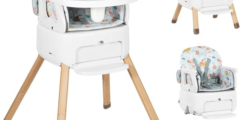 Test Leogreen : chaise Haute Bébé 4 en 1, confort et Praticité