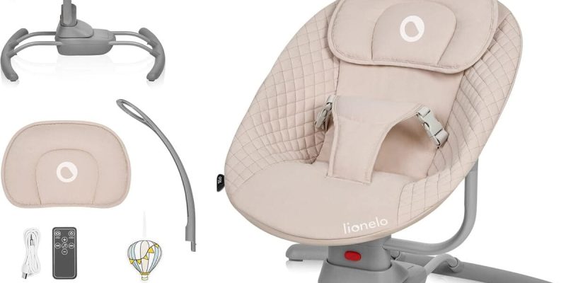 Test LIONELO RIO : transat Balancelle Électrique pour Bébés – Confort et Divertissement garantis
